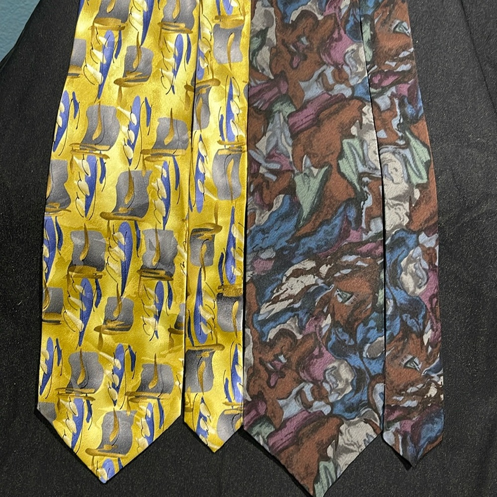 Two Jerry Garcia neckties.